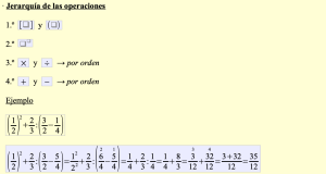 Jerarquía de las operaciones
