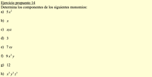 Ejercicio propuesto 14