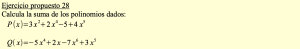 Ejercicio propuesto 28