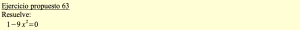 Ejercicio propuesto 63