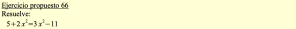 Ejercicio propuesto 66