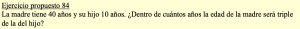 Ejercicio propuesto 84